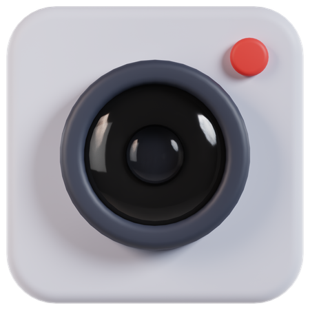 Icono de cámara  3D Icon