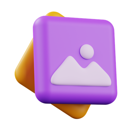 Icono de imagen  3D Icon