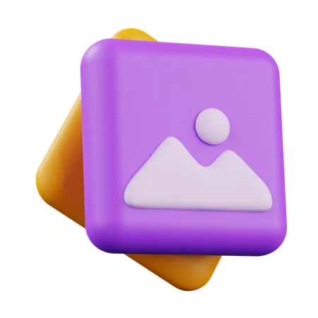 Icono de imagen  3D Icon