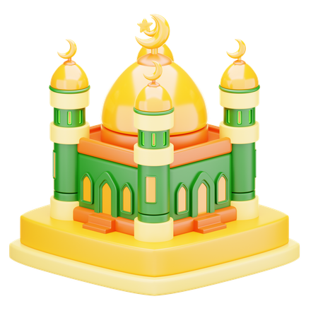 Icono de la mezquita  3D Icon