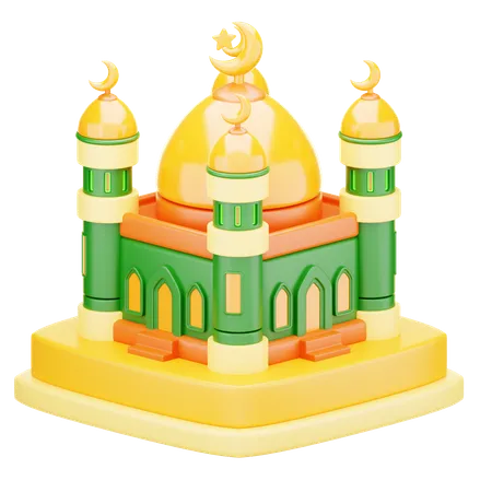 Icono de la mezquita  3D Icon