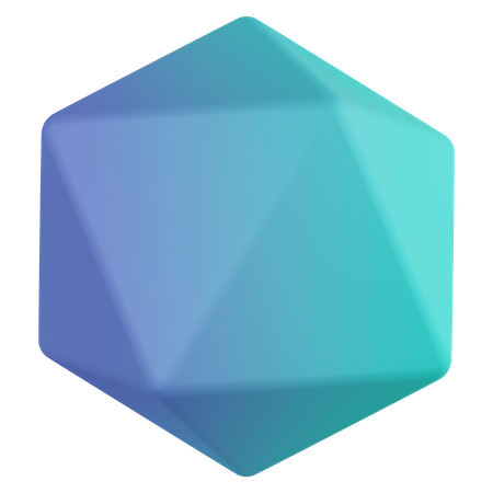 Ikosphäre  3D Icon