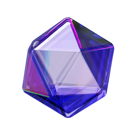 Icosphere  3D Icon