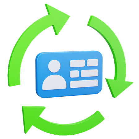 ID Update  3D Icon