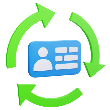 ID Update  3D Icon