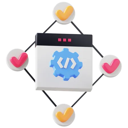 Ide Website  3D Icon
