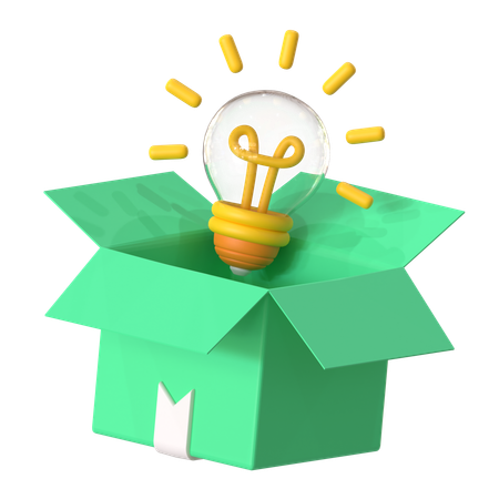 Idea  3D Icon