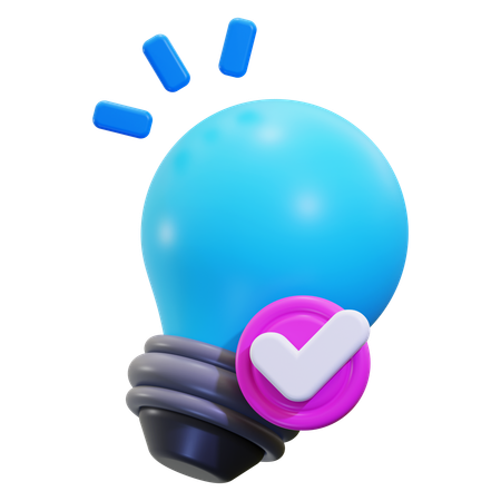 Idea  3D Icon