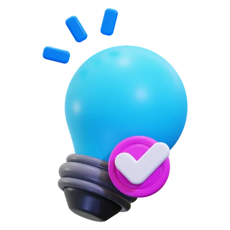 Idea  3D Icon