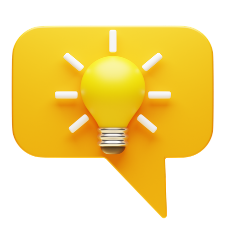 Idea  3D Icon