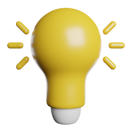 Idea  3D Icon
