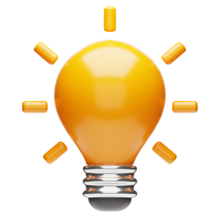 Idea  3D Icon