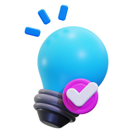 Idea  3D Icon