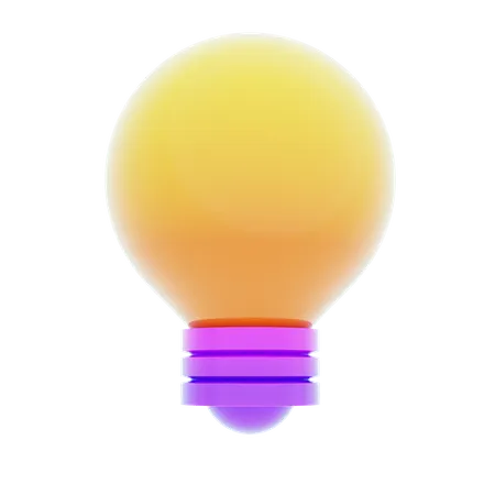 Idea  3D Icon