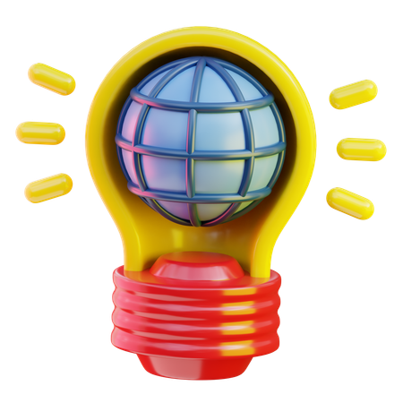 Idea  3D Icon