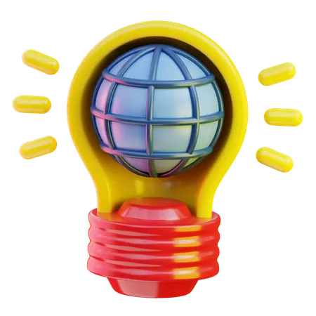 Idea  3D Icon