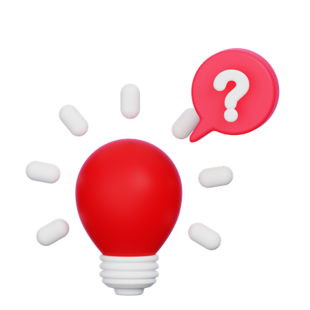 Idea  3D Icon