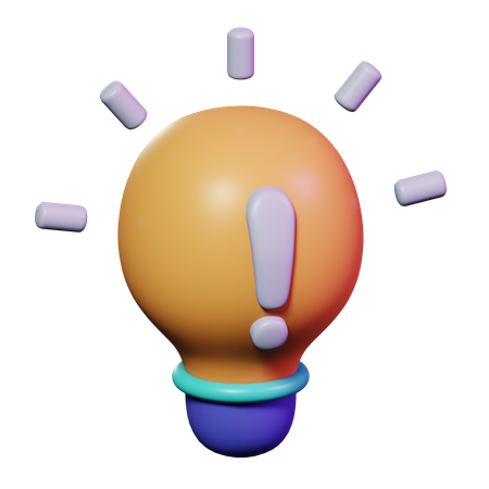 Idea  3D Icon
