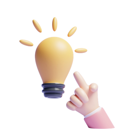 Idea  3D Icon