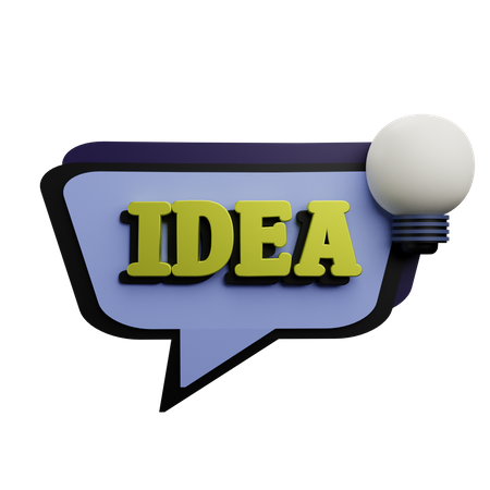 Idea  3D Sticker