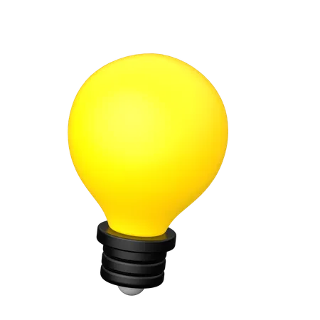 Idea Bulb  3D Icon