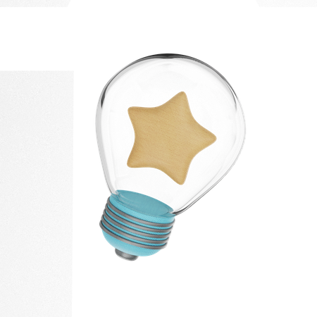 Idea creativa  3D Icon