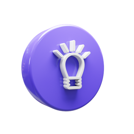 Idea creativa  3D Icon