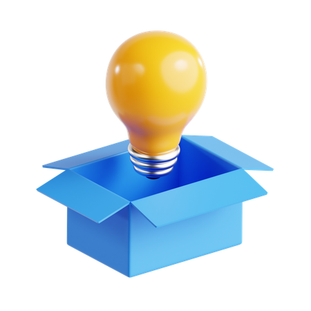 Idea creativa  3D Icon