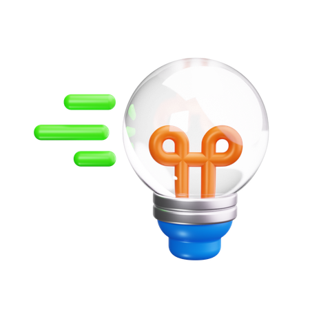 Idea creativa  3D Icon