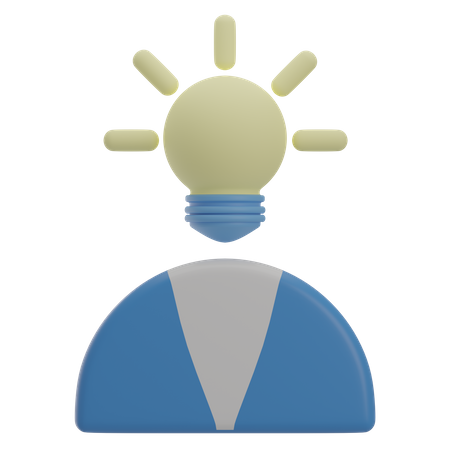 Idea creativa  3D Icon