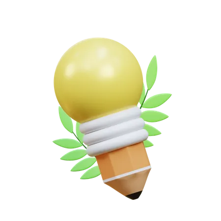 Idea creativa  3D Icon