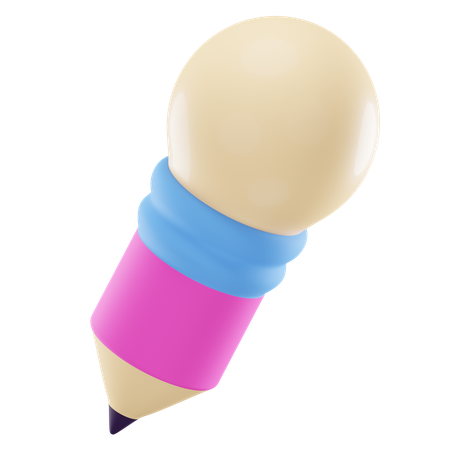 Idea de escritura  3D Icon