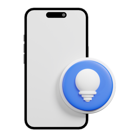 Idea de teléfono  3D Icon