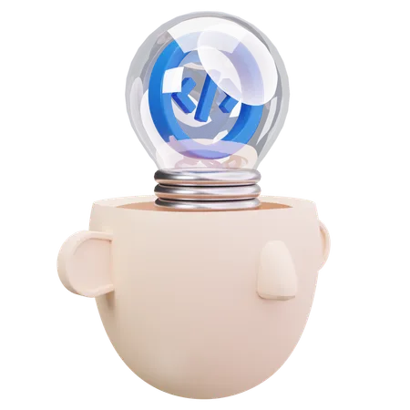 Idea Developer  3D Icon