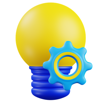 Idea Development  3D Icon