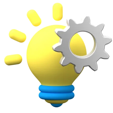 Idea Development  3D Icon