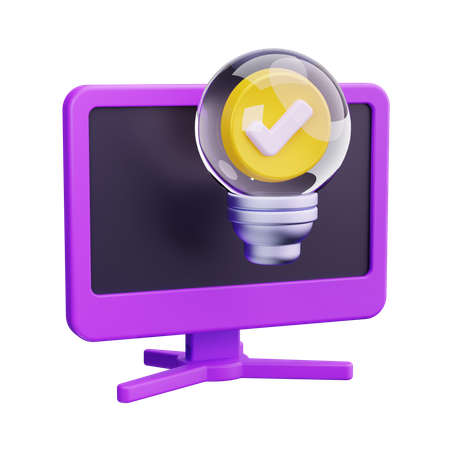 Idea Development  3D Icon