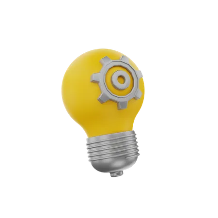 Idea Generation  3D Icon