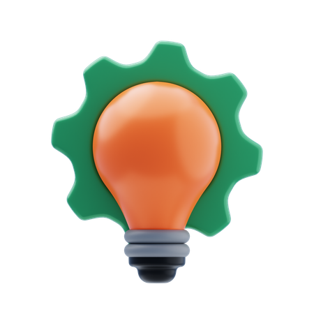 Idea Generation  3D Icon