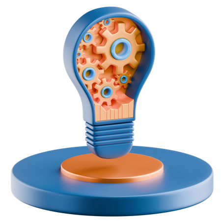 Idea Generation  3D Icon