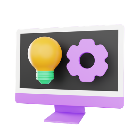 Idea Generation  3D Icon