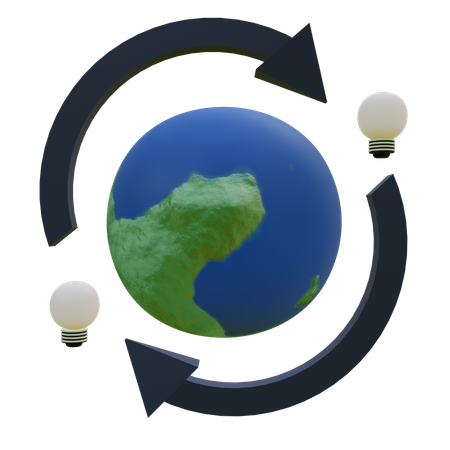 Ideas globales  3D Icon