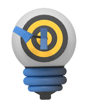 Idea Goal  3D Icon