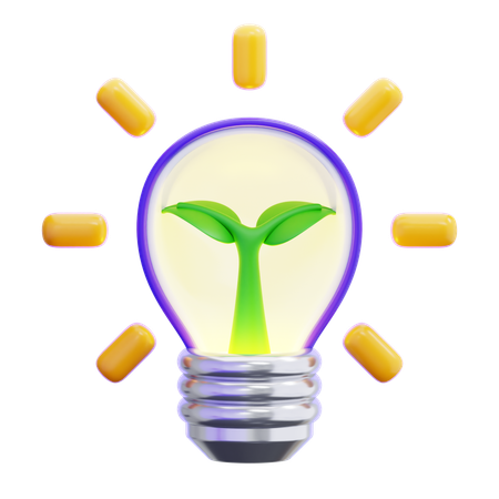Idea Growth  3D Icon