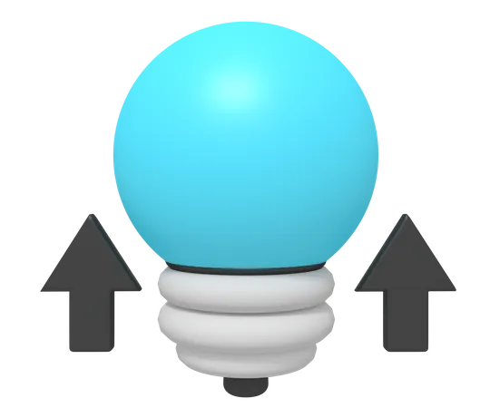 Idea Growth  3D Icon