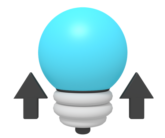 Idea Growth  3D Icon