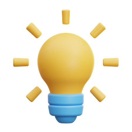Idea inovadora  3D Icon