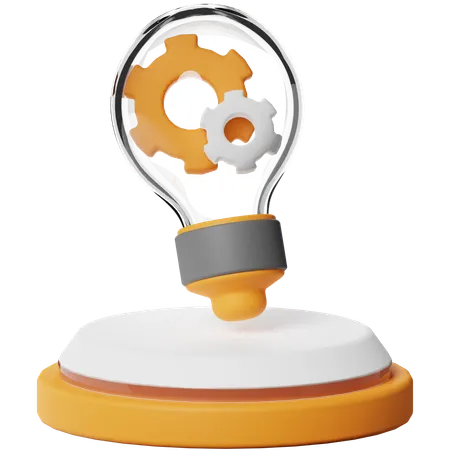 Idea Innovation  3D Icon