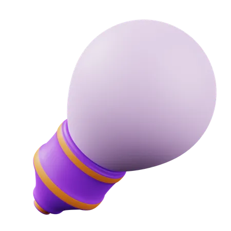 Idea Lamp  3D Icon