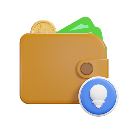 Idea Payment  3D Icon